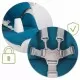 Scaun de masa multifunctional Nukido Belo 700505 - Albastru inchis Scaun de masa multifunctional Nukido Belo 700505 - Albastru inchis