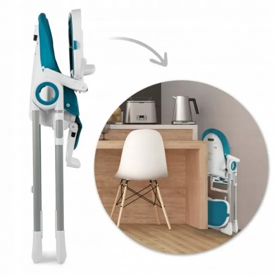 Scaun de masa multifunctional Nukido Belo 700505 - Albastru inchis Scaun de masa multifunctional Nukido Belo 700505 - Albastru inchis