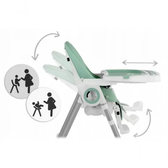Scaun de masa multifunctional Nukido Belo 700506 - Verde Scaun de masa multifunctional Nukido Belo 700506 - Verde