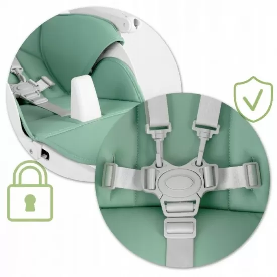 Scaun de masa multifunctional Nukido Belo 700506 - Verde Scaun de masa multifunctional Nukido Belo 700506 - Verde