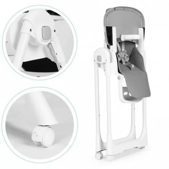 Scaun de masa pentru copii Ecotoys HA-013 - Gri inchis Scaun de masa pentru copii Ecotoys HA-013 - Gri inchis