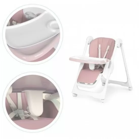 Scaun de masa pentru copii Ecotoys HA-013 - Roz Scaun de masa pentru copii Ecotoys HA-013 - Roz