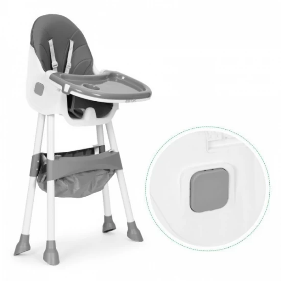 Scaun de masa pentru copii Ecotoys HC521 - Gri Scaun de masa pentru copii Ecotoys HC521 - Gri