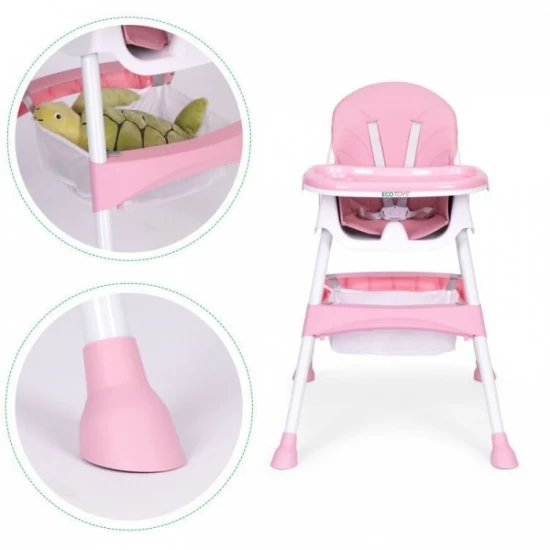 Scaun de masa pentru copii Ecotoys HC521 - Roz Scaun de masa pentru copii Ecotoys HC521 - Roz