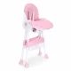 Scaun de masa pentru copii Ecotoys HC521 - Roz Scaun de masa pentru copii Ecotoys HC521 - Roz