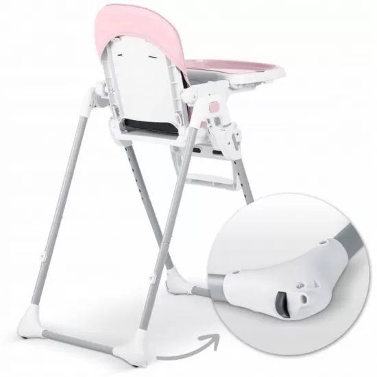 Scaun de masa pentru copii Ricokids Tulo 700602 - Roz Scaun de masa pentru copii Ricokids Tulo 700602 - Roz