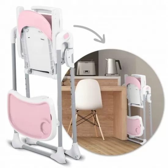 Scaun de masa pentru copii Ricokids Tulo 700602 - Roz Scaun de masa pentru copii Ricokids Tulo 700602 - Roz