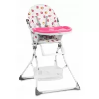 Scaun de masa Ricokids Eldo - Alb - Roz