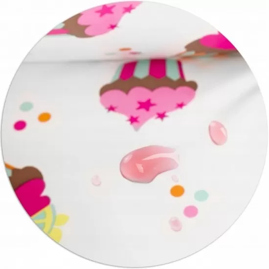Scaun de masa Ricokids Eldo - Alb - Roz Scaun de masa Ricokids Eldo - Alb - Roz