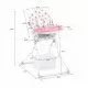 Scaun de masa Ricokids Eldo - Alb - Roz Scaun de masa Ricokids Eldo - Alb - Roz
