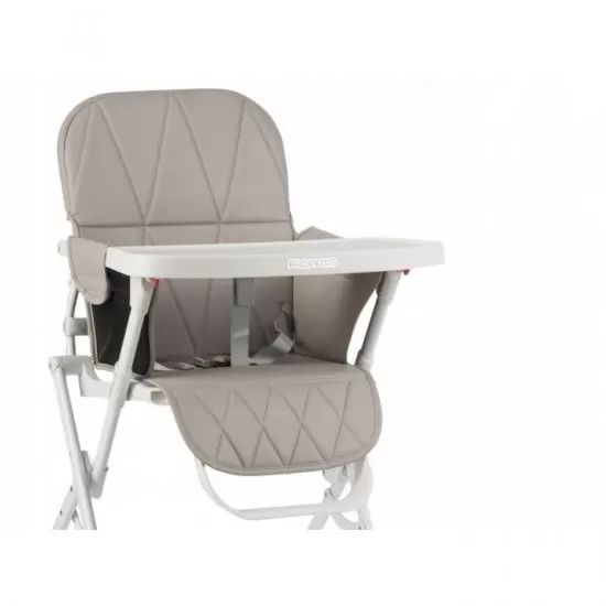 Scaun de masa Ricokids Nuco - Alb cu Gri Scaun de masa Ricokids Nuco - Alb cu Gri