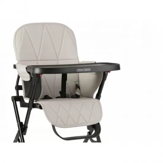 Scaun de masa Ricokids Nuco - Negru cu Gri Scaun de masa Ricokids Nuco - Negru cu Gri