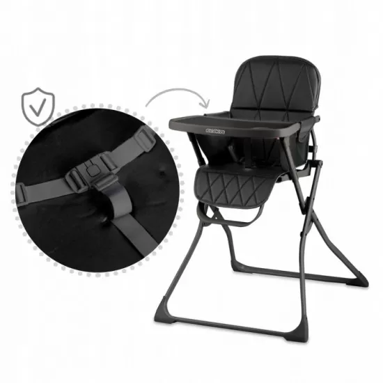Scaun de masa Ricokids Nuco - Negru Scaun de masa Ricokids Nuco - Negru