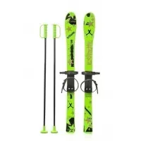 Schiuri copii Marmat 90 cm - Verde