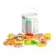 Set alimente din lemn Ecotoys 23 piese Set alimente din lemn Ecotoys 23 piese