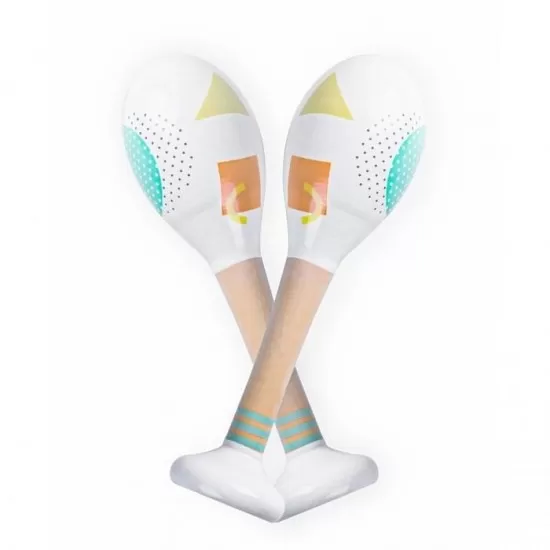 Set instrumente muzicale din lemn Ecotoys Set instrumente muzicale din lemn Ecotoys
