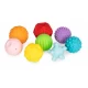 Set de 8 mingi senzoriale din cauciuc moale pentru copii Huanger HE0235 Set de 8 mingi senzoriale din cauciuc moale pentru copii Huanger HE0235