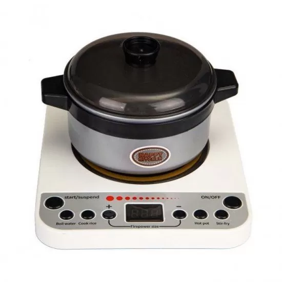 Set de barbeque pentru copii cu led si sunete si 40 de elemente Ecotoys HC485972 Set de barbeque pentru copii cu led si sunete si 40 de elemente Ecotoys HC485972