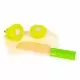 Set de fructe si legume din lemn, 13 elemente, Ecotoys HC517244 Set de fructe si legume din lemn, 13 elemente, Ecotoys HC517244