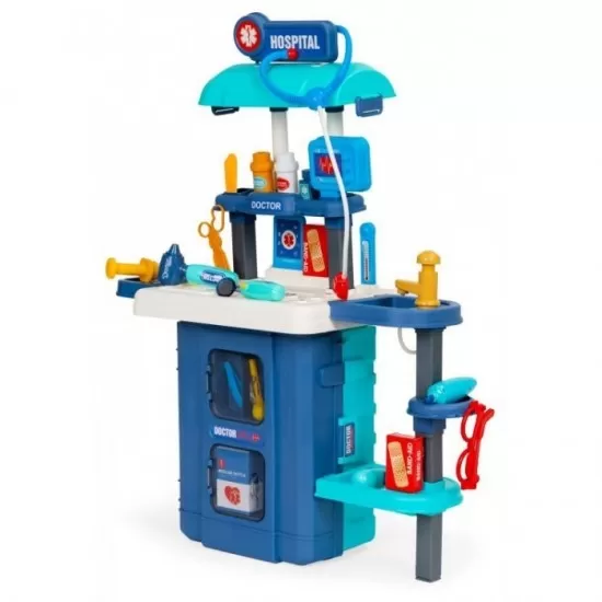 Set de joaca doctor cu 19 accesorii Ecotoys