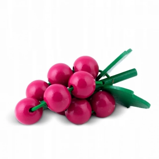 Set de legume din lemn cu velcro, 18 elemente, Ricokids RK-872