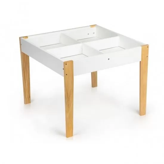 Set de masa cu doua scaune pentru copii Ecotoys OTI43