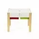 Set de masa cu doua scaune pentru copii Ecotoys XKF002