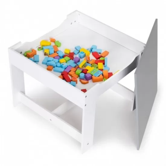 Set de masa cu doua scaune pentru copii Ecotoys ZCF-01 Set de masa cu doua scaune pentru copii Ecotoys ZCF-01