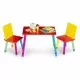 Set de masa cu doua scaune pentru copii Ecotoys ZKB-10 Set de masa cu doua scaune pentru copii Ecotoys ZKB-10