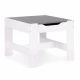 Set de masa cu doua scaune pentru copii Ecotoys ZKC-1A - Alb-Gri Set de masa cu doua scaune pentru copii Ecotoys ZKC-1A - Alb-Gri
