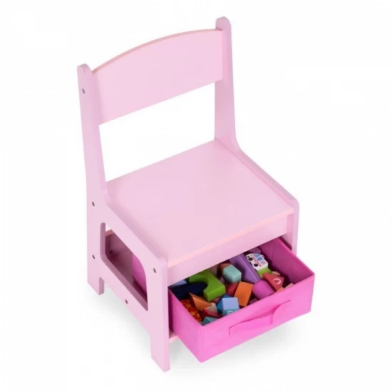 Set de masa cu doua scaune pentru copii Ecotoys ZKC-1B - Roz Set de masa cu doua scaune pentru copii Ecotoys ZKC-1B - Roz