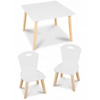 Set de masa cu doua scaune pentru copii Ricokids