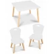 Set de masa cu doua scaune pentru copii Ricokids