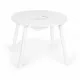 Set de masa cu doua scaune pentru copii si loc de depozitare jucarii Ecotoys WH135 - Alb Set de masa cu doua scaune pentru copii si loc de depozitare jucarii Ecotoys WH135 - Alb