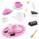 Set din lemn pentru servit ceaiul Ricokids Roz Set din lemn pentru servit ceaiul Ricokids Roz