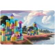 Set educational cu blocuri din lemn, 100 piese, Ricokids Set educational cu blocuri din lemn, 100 piese, Ricokids