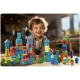 Set educational cu blocuri din lemn, 100 piese Ricokids Orasel Set educational cu blocuri din lemn, 100 piese Ricokids Orasel