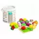 Set fructe din lemn Ecotoys 20 piese Set fructe din lemn Ecotoys 20 piese