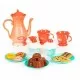 Set tort aniversar cu accesorii, 82 de elemente, Ecotoys HC417716 Set tort aniversar cu accesorii, 82 de elemente, Ecotoys HC417716