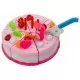 Set tort aniversar cu accesorii Ecotoys Set tort aniversar cu accesorii Ecotoys