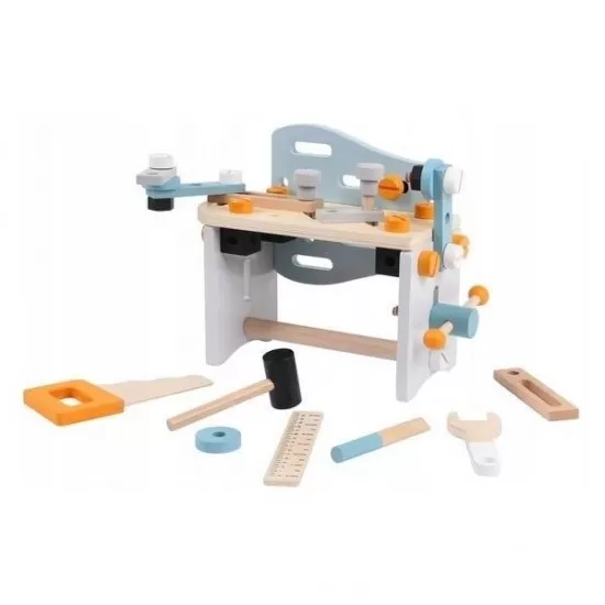 Set unelte constructii 52 piese Ecotoys Set unelte constructii 52 piese Ecotoys