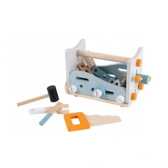Set unelte constructii 52 piese Ecotoys Set unelte constructii 52 piese Ecotoys