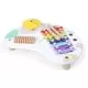 Tabla din lemn cu 3 instrumente muzicale Ecotoys Tabla din lemn cu 3 instrumente muzicale Ecotoys