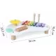 Tabla din lemn cu 3 instrumente muzicale Ecotoys Tabla din lemn cu 3 instrumente muzicale Ecotoys