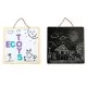 Tabla educationala 3 in 1 cu litere magnetice Ecotoys ESC-W-018A Tabla educationala 3 in 1 cu litere magnetice Ecotoys ESC-W-018A
