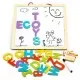 Tabla educationala 3 in 1 cu litere magnetice Ecotoys ESC-W-018A Tabla educationala 3 in 1 cu litere magnetice Ecotoys ESC-W-018A