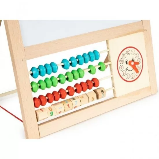 Tabla educationala cu abac si numere Ecotoys MB385 Tabla educationala cu abac si numere Ecotoys MB385