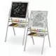 Tabla educationala cu doua fete si accesorii Ricokids RK-800, 101 x 54 x 55 cm, Gri Tabla educationala cu doua fete si accesorii Ricokids RK-800, 101 x 54 x 55 cm, Gri