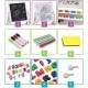 Tabla educationala cu doua fete si accesorii Ricokids RK-800, 101 x 54 x 55 cm, Gri Tabla educationala cu doua fete si accesorii Ricokids RK-800, 101 x 54 x 55 cm, Gri