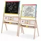 Tabla educationala cu doua fete si accesorii Ricokids RK-801, 113 x 69 x 37 cm, Multicolora Tabla educationala cu doua fete si accesorii Ricokids RK-801, 113 x 69 x 37 cm, Multicolora